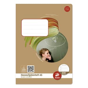 Staufen® Hausaufgabenheft Style Lineatur SL liniert DIN A5 ohne Rand, 48 Blatt