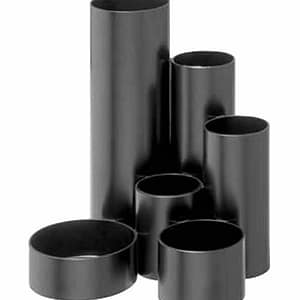 WEDO Stiftehalter Junior Butler schwarz ABS-Kunststoff 6 Fächer 13,5 x 12,0 x 14,8cm
