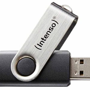 Intenso USB-Stick Basic Line schwarz, silber