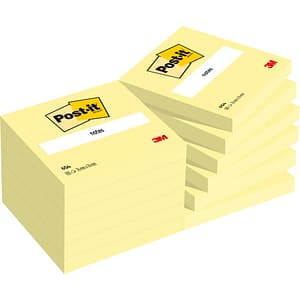 Post-it® Notes /654, gelb, 76 x 76mm