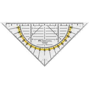 Geometriedreieck klein FABER CASTELL 177091