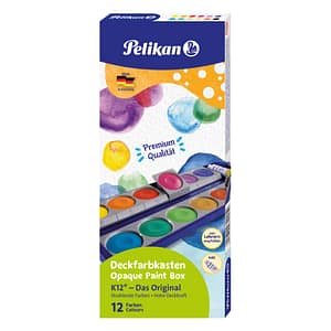 Wasser- Deckfarbkasten 735K, 12, 24 Stück PELIKAN 720250