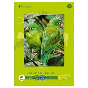 Edition Dürer Zeichenblock green DIN A3