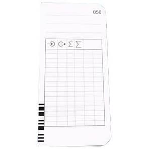 Stempel-Zeitkarten Bürk Mobatime Typ 2 - 4, inh. 200 Stück