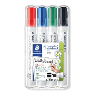 STAEDTLER Whiteboard-Marker 2,0mm, 4 St. farbsortiert