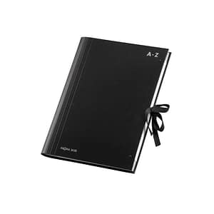 PAGNA Vorordner Halbkreisfächer A-Z, schwarz