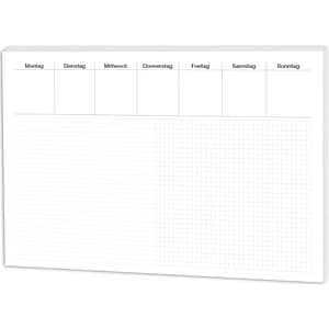 RNK Schreibunterlage "Office - Liniert & Kariert", 60 x 42cm, 30 Blatt