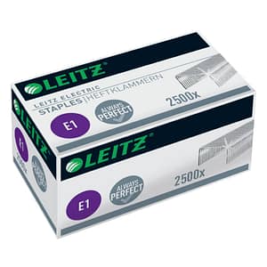 LEITZ Heftklammer Power Performance E1, 2500 Stück