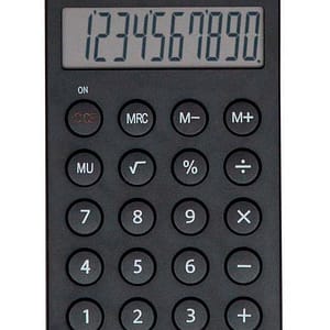 Tischrechner Solar ECO MD 2, 8 Stellen, schwarz MAUL