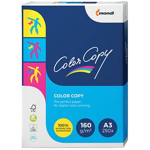 MONDI Color Copy Laserpapier, DIN A3, 120g/qm, 160g/qm, 200g/qm