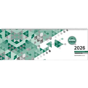 ZETTLER KALENDER Tischquerkalender Giganta XXL 2026