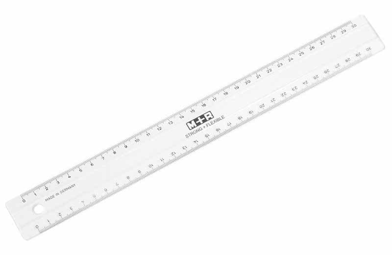 M + R Lineal STRONG glasklar