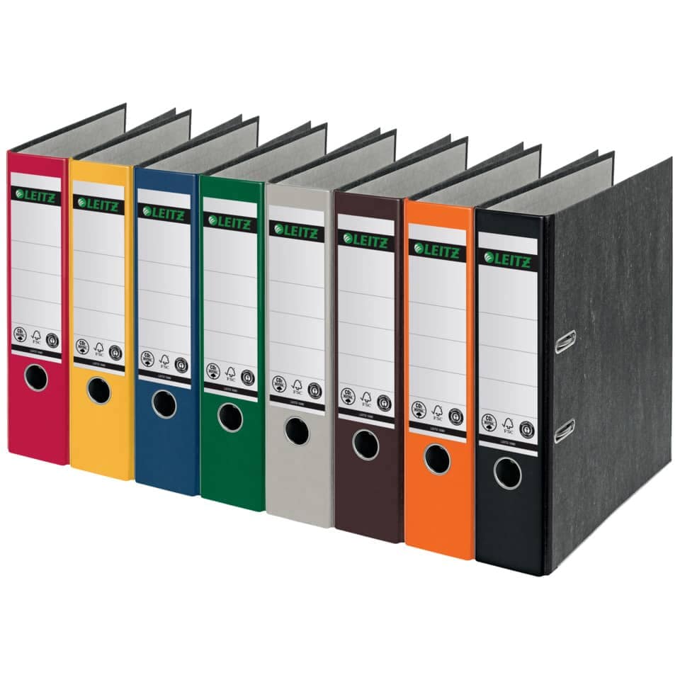 LEITZ 1080 Qualitäts-Ordner 180°, Karton 8,0cm, DIN A4