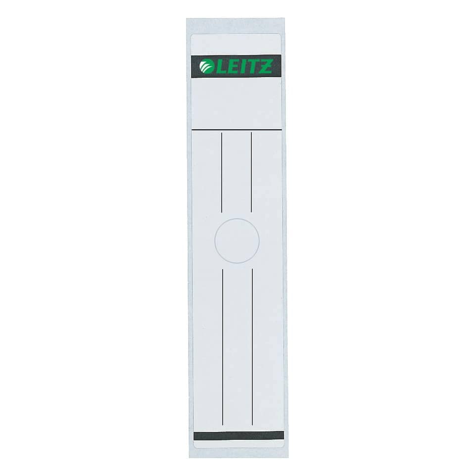 10 LEITZ Hängeordneretiketten, selbstklebend, 8,0 cm Rückenbreite