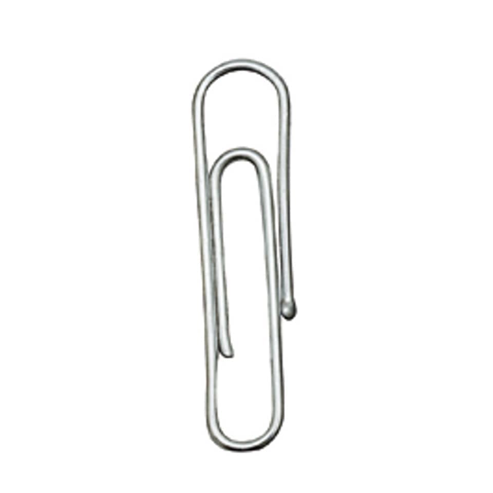 NORICA Büroklammern verzinkt, rundes Kugelende 100 Stück