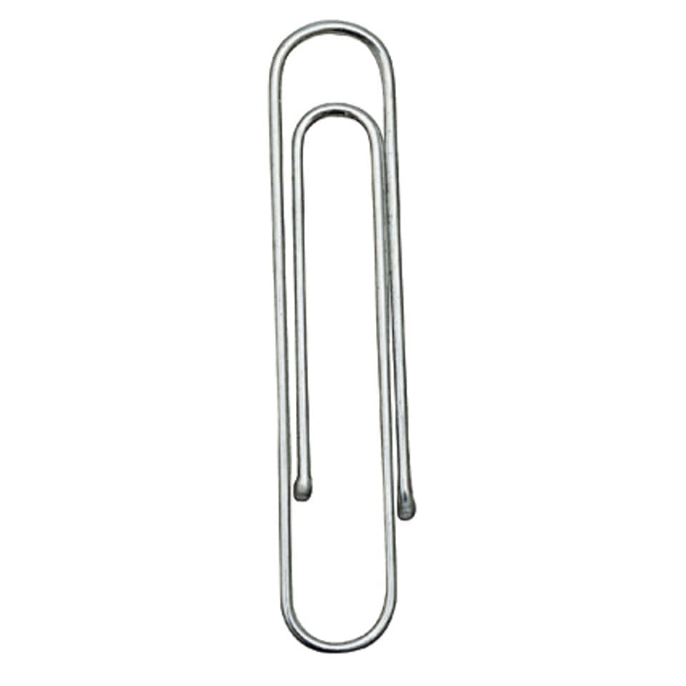 NORICA Büroklammern Gewellt, verzinkt, rundes Kugelende 100 Stück – Bild 2