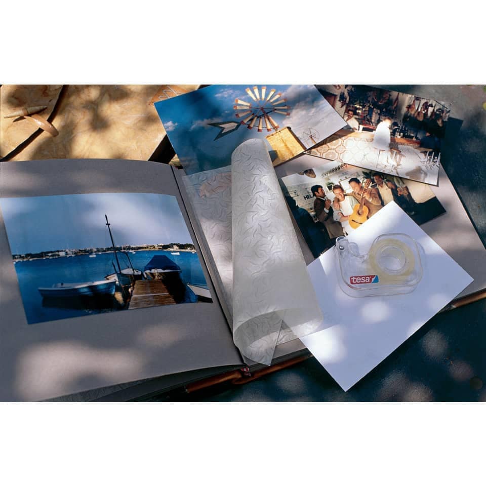 TESA Klebefilm mit Abroller, 7,5m x 1,2cm, transparent – Bild 2