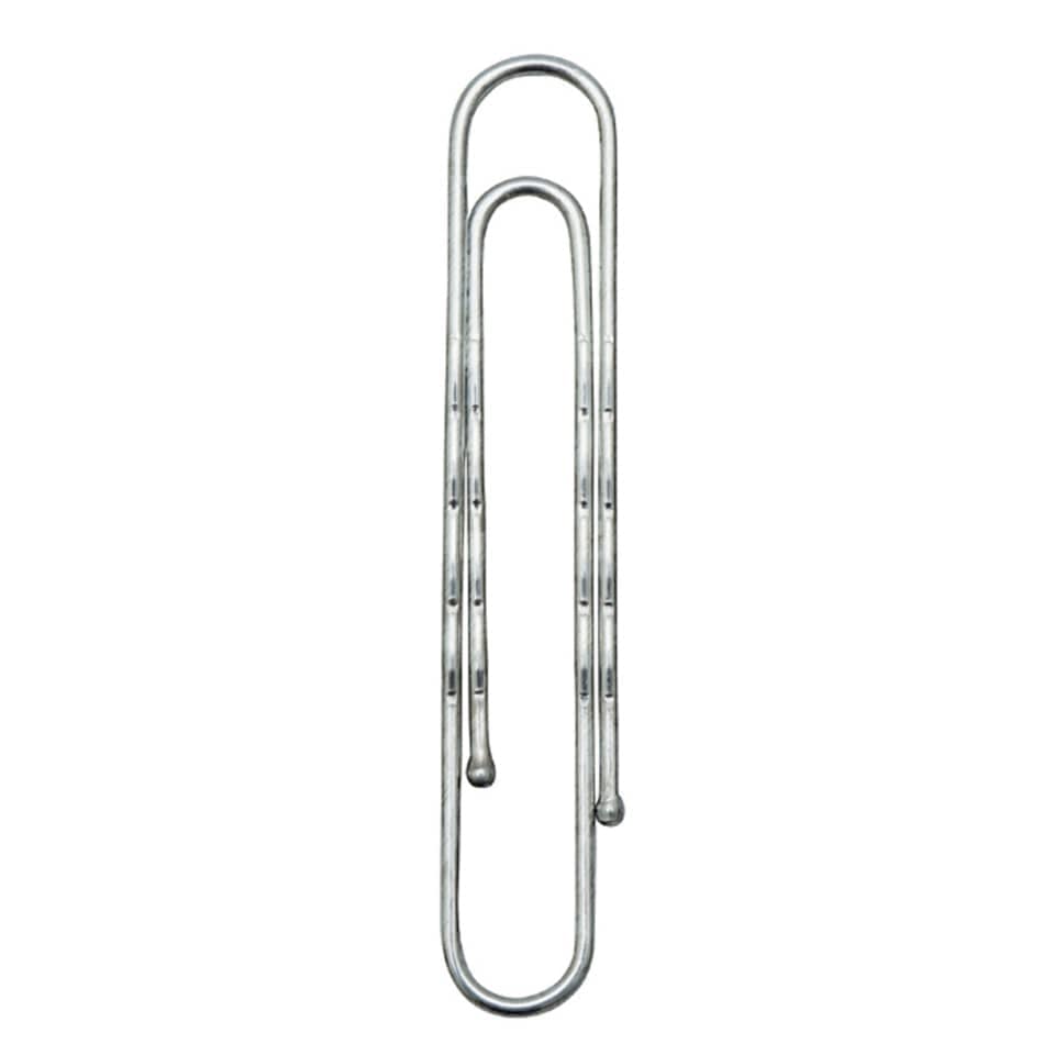 NORICA Büroklammern Gewellt, verzinkt, rundes Kugelende 100 Stück – Bild 4