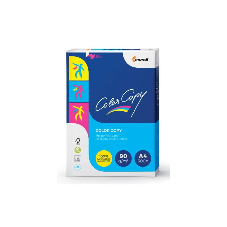 MONDI Color Copy Laserpapier, DIN A4 90g/qm, 100g/qm