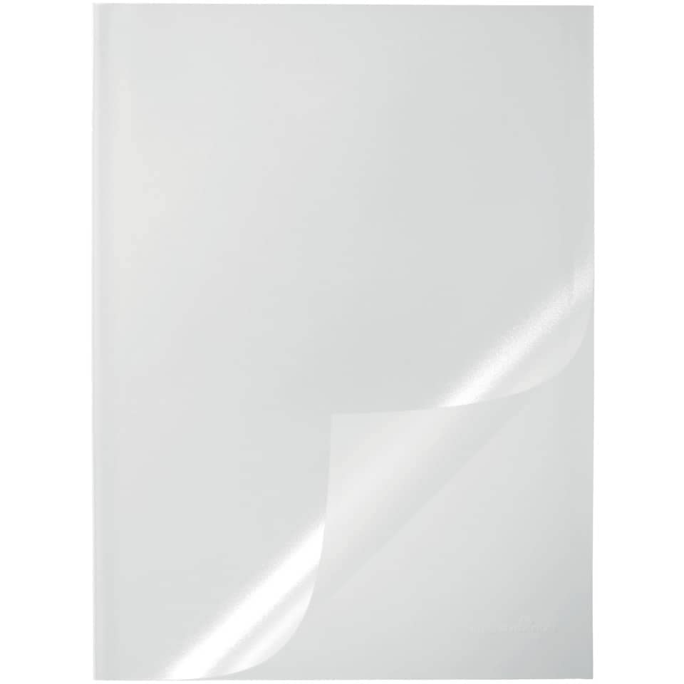 DURABLE Klemmschienenhülle, 1 - 100 Blatt, Hartfolie, transparent, 50 Stück