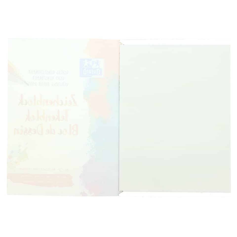 Zeichenblock Oxford, DIN A3, 120/m², Seitengeleimt, 20 Blatt – Bild 2