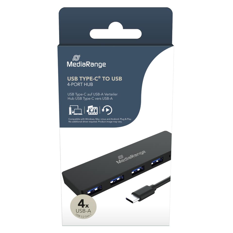 USB-Hub MRCS508 4-fach MediaRange – Bild 2